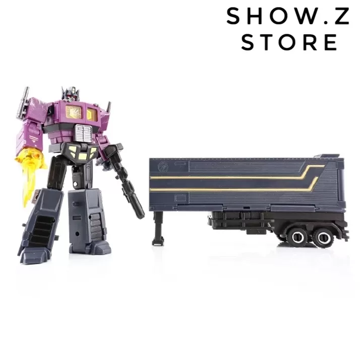 DX9 X34P Dutch Phonas Optimus Prime Shattered Glass SG W/ Trailer Purple Version 1 DX9 X34P Dutch Phonas Optimus Prime Shattered Glass SG W/ Trailer Purple Version