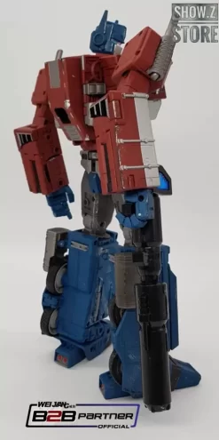 Weijiang MPP-10 Commander Optimus Prime Battle Damaged Oversized Limited Edition W/ Custom Display Base -Sale Toys Online 029fffddf1