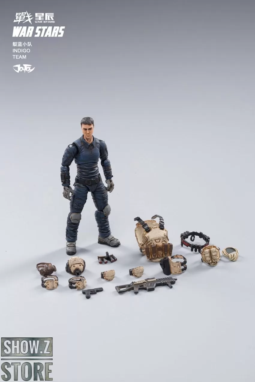 JoyToy Source 1/18 War Stars Starhawk 8th Army Indigo Fleet Set Of 3 7 JoyToy Source 1/18 War Stars Starhawk 8th Army Indigo Fleet Set Of 3 - Image 7