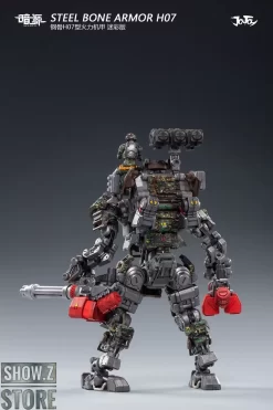 JoyToy Source 1/25 H07 Steel Bone Attack Mecha Jungle Camouflage W/ Pilot -Sale Toys Online 0714c4d161