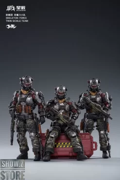 JoyToy Source 1/18 War Stars Skeleton Forces Double Sickle Squad & Helan Set Of 4 -Sale Toys Online 082298fc4d