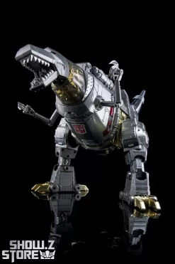 4th Party MP-08 King Grimlock Reximus Prime Oversized Stainless Steel Color Version -Sale Toys Online 16ae54ffa6