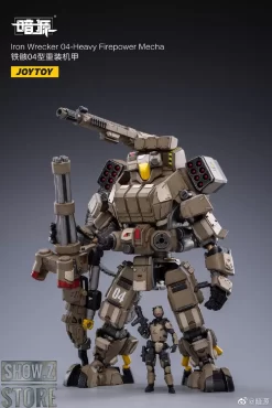 JoyToy Source 1/24 Iron Wrecker 04 Heavy Firepower Mecha W/ Pilot -Sale Toys Online 1a11b86230