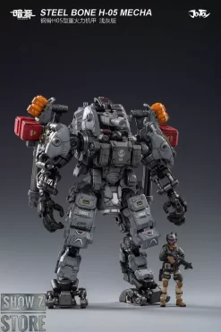 JoyToy Source 1/25 H05 Steel Bone Heavy Firepower Mecha W/ Pilot Gray Version -Sale Toys Online 1f5352a2c2