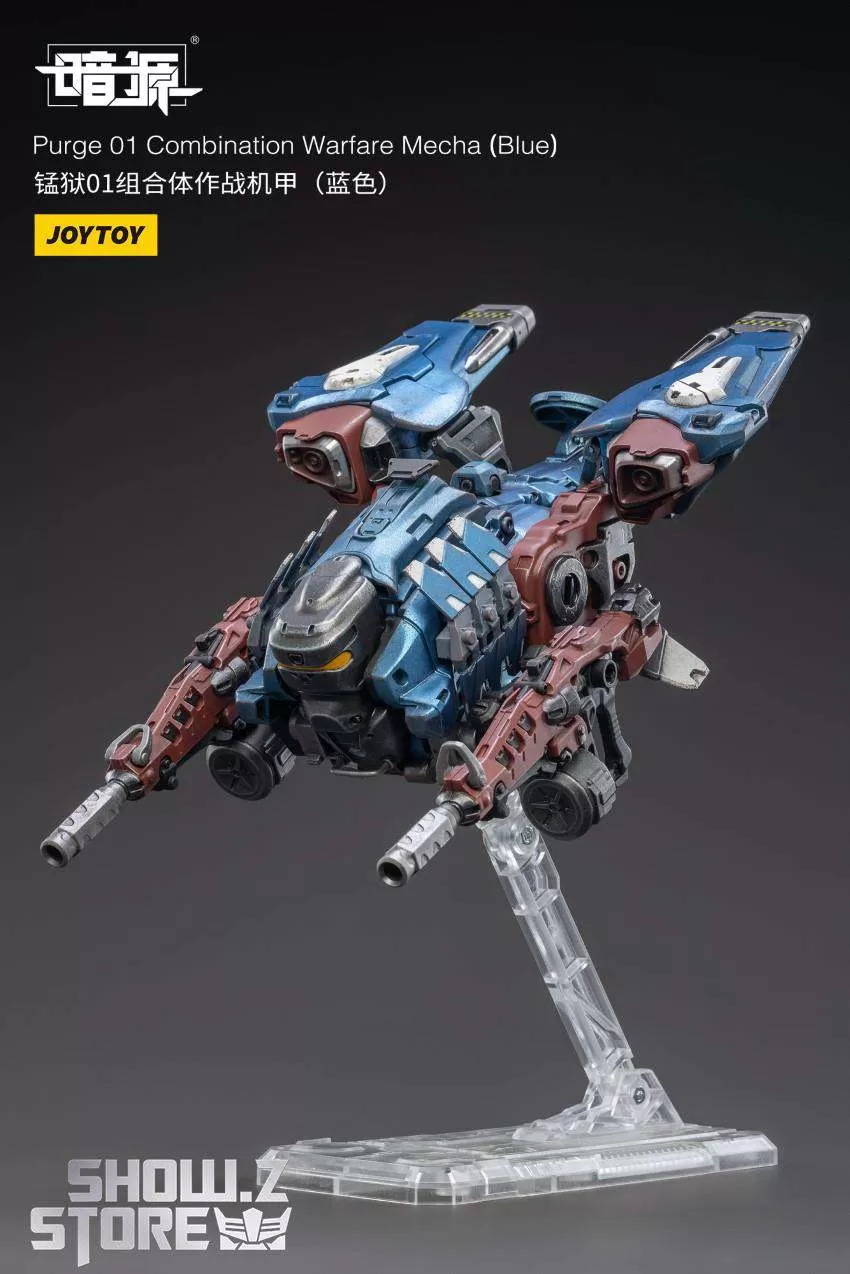 JoyToy Source 1/25 Purge 01 Combination Warfare Mecha Blue Version W/ Pilot 6 JoyToy Source 1/25 Purge 01 Combination Warfare Mecha Blue Version W/ Pilot - Image 6