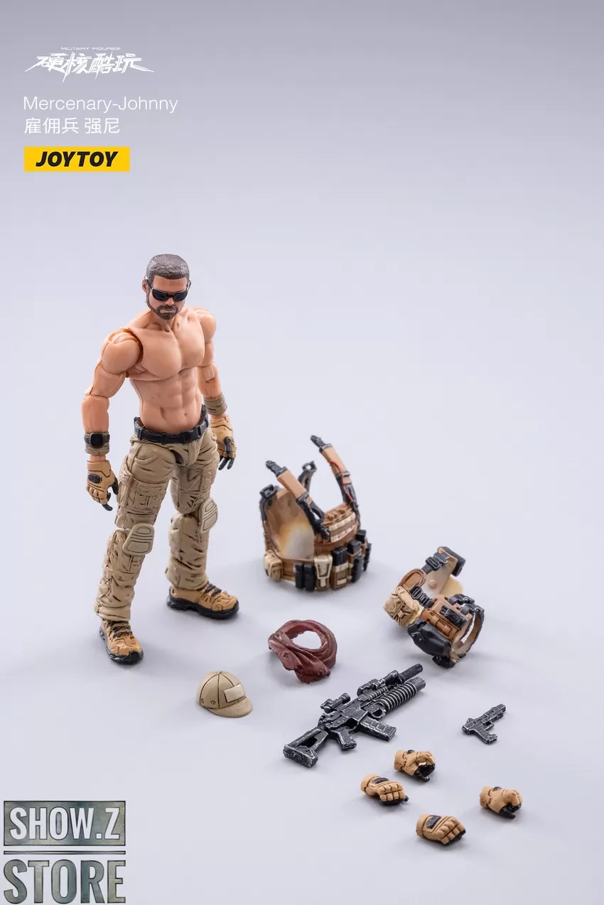 JoyToy Source 1/18 Mercenary Johnny 6 JoyToy Source 1/18 Mercenary Johnny - Image 6
