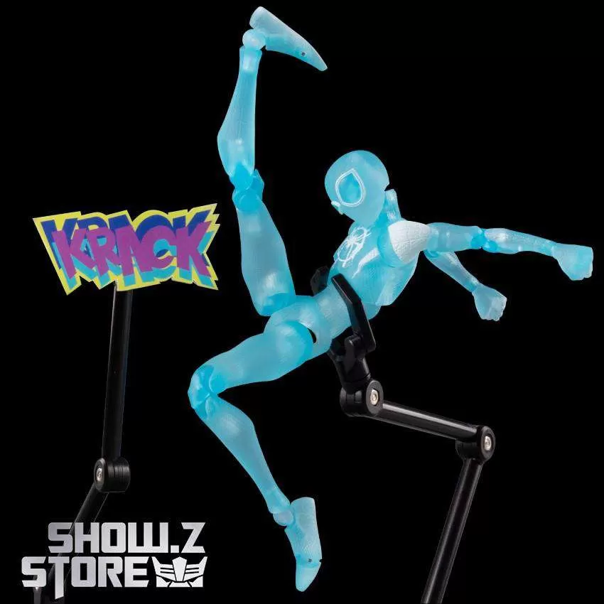 Sentinel Toys SV-ACTION Spiderman Parallel Universe Milpiderman Parallel Universe Miles Clear Version 5 Sentinel Toys SV-ACTION Spiderman Parallel Universe Milpiderman Parallel Universe Miles Clear Version - Image 5