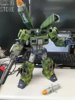 VISUAL Head Sculpt & Missiles Upgrade Kit For TFC STC-01B Supreme Tactical Commander Jungle Version -Sale Toys Online 2da948d067