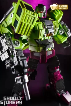 Jinbao DF03 Builder.D Devastator Green Version Set Of 6 Oversized Version -Sale Toys Online 2fa6a06e2c