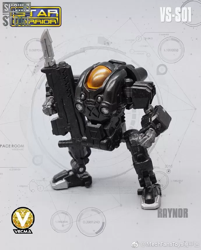 MechFansToys Vecma Toys VS-S01 Combat Squad Soldier & Raynor Set Of 2 5 MechFansToys Vecma Toys VS-S01 Combat Squad Soldier & Raynor Set Of 2 - Image 5