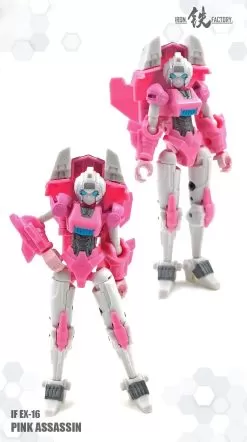 IronFactory IF-EX16 Pink Assassin Arcee -Sale Toys Online 307b77d1d9