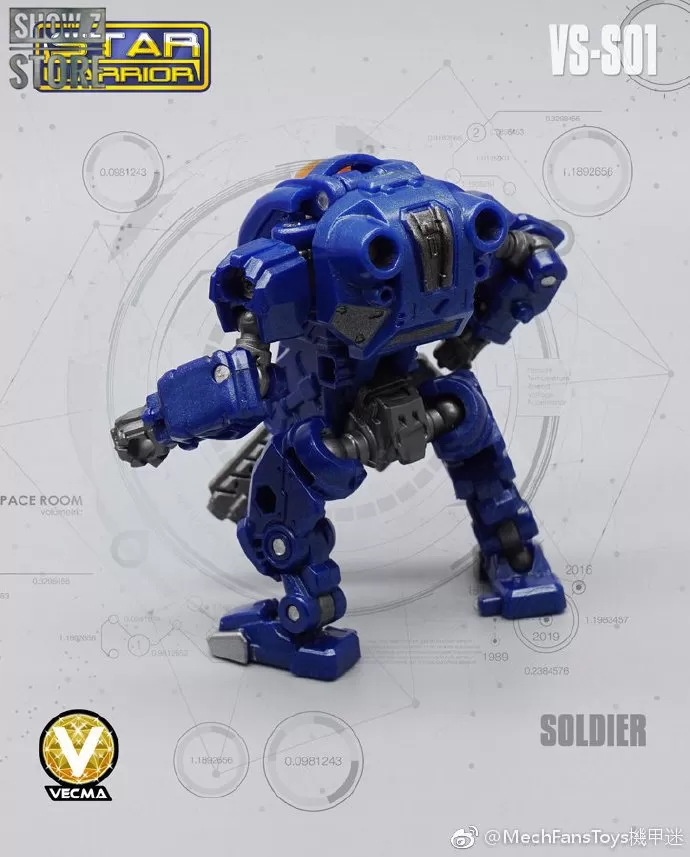MechFansToys Vecma Toys VS-S01 Combat Squad Soldier & Raynor Set Of 2 8 MechFansToys Vecma Toys VS-S01 Combat Squad Soldier & Raynor Set Of 2 - Image 8