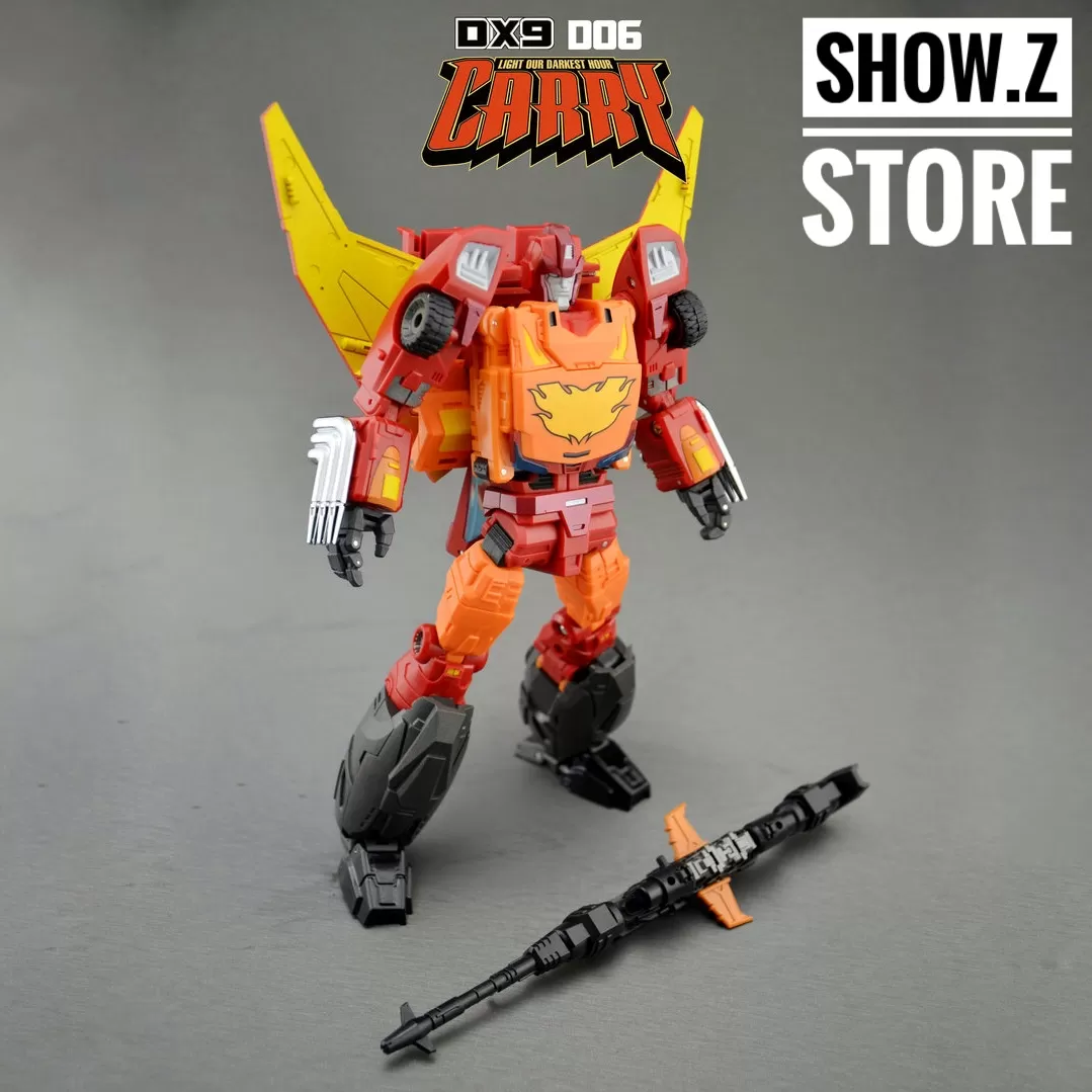 DX9 D06 Carry Hot Rod Rodimus 1 DX9 D06 Carry Hot Rod Rodimus