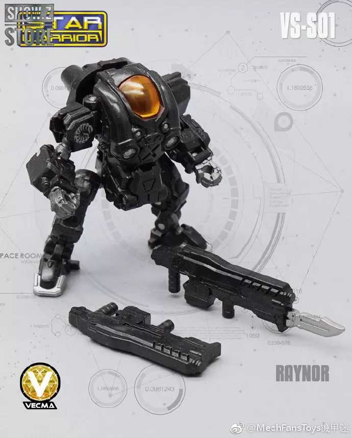 MechFansToys Vecma Toys VS-S01 Combat Squad Soldier & Raynor Set Of 2 3 MechFansToys Vecma Toys VS-S01 Combat Squad Soldier & Raynor Set Of 2 - Image 3