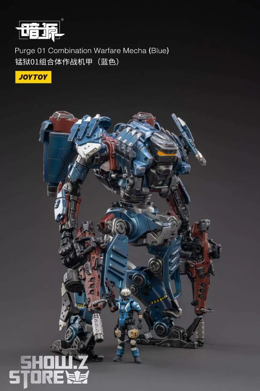 JoyToy Source 1/25 Purge 01 Combination Warfare Mecha Blue Version W/ Pilot 15 JoyToy Source 1/25 Purge 01 Combination Warfare Mecha Blue Version W/ Pilot - Image 15