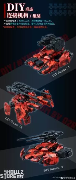 Big Firebird & Bird/Binary BV-02R Red Jakcal W/ Alloy Frame -Sale Toys Online 41c89565f5