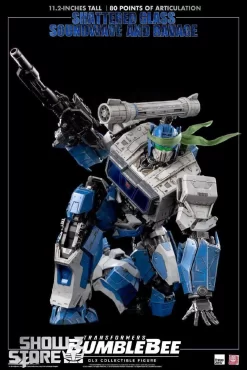 ThreeZero & Hasbro 3Z0160-EX 3Z04121W0 DLX Shattered Glass Soundwave & Ravage W/ LED -Sale Toys Online 47937b1727