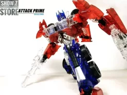 APC Toys APC-001 Attack Prime TFP Optimus Prime Clear Version W/ Black Wheels -Sale Toys Online 48319f67e9
