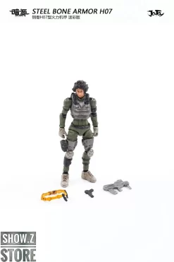 JoyToy Source 1/25 H07 Steel Bone Attack Mecha Jungle Camouflage W/ Pilot -Sale Toys Online 49cdc441f3