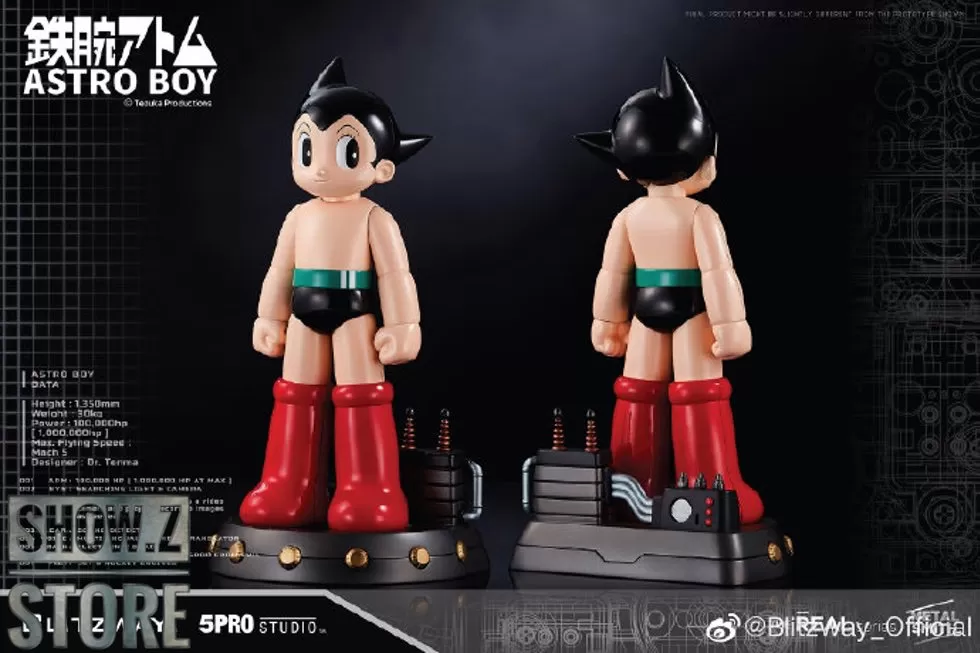 Blitzway BW-NS 50102 Astro Boy Anime Statue Normal Version 3 Blitzway BW-NS 50102 Astro Boy Anime Statue Normal Version - Image 3