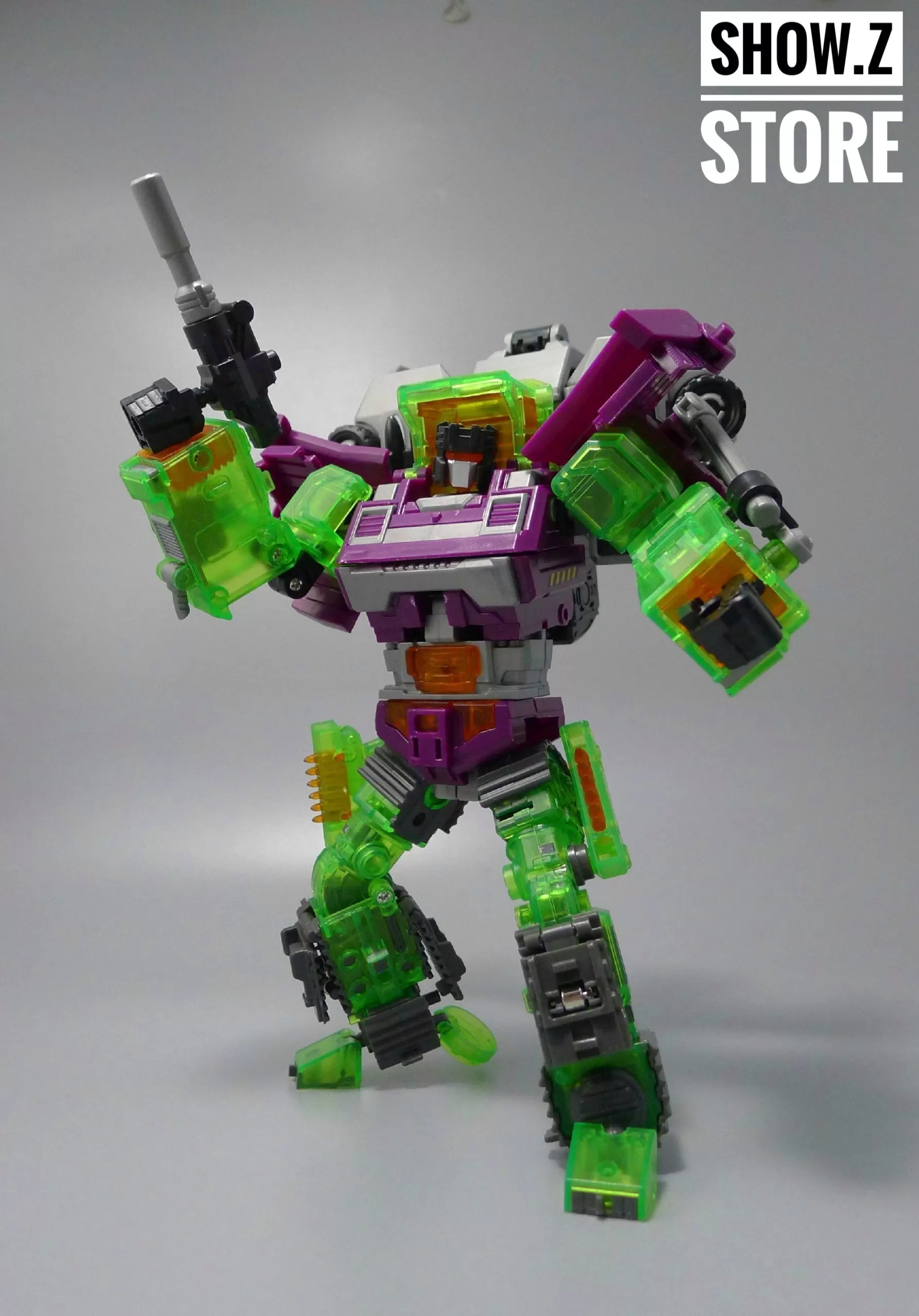 NBK NBK-03C Bulldozer Bonecrusher Clear Version 4 NBK NBK-03C Bulldozer Bonecrusher Clear Version - Image 4