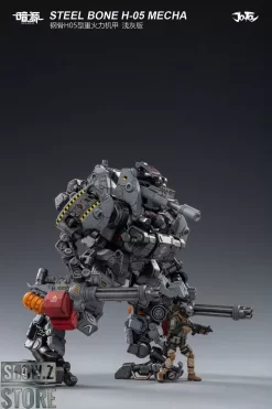 JoyToy Source 1/25 H05 Steel Bone Heavy Firepower Mecha W/ Pilot Gray Version -Sale Toys Online 5243359a2f