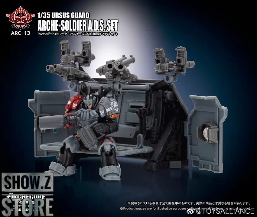 Toys Alliance ARC-13 Ursus Guard Arche-Soldier A.D.S. Set 11 Toys Alliance ARC-13 Ursus Guard Arche-Soldier A.D.S. Set - Image 11