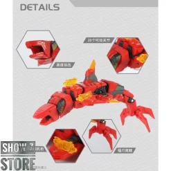 52Toys BeastBox BB-17 Sharkira 11 52Toys BeastBox BB-17 Sharkira -Sale Toys Online 5c8112e10b