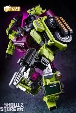 Jinbao DF03 Builder.D Devastator Green Version Set Of 6 Oversized Version -Sale Toys Online 676df2f957