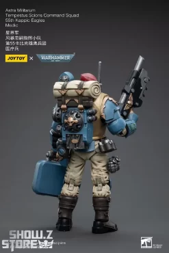 JoyToy Source 1/18 Warhammer 40K Astra Militarum Tempestus Scions Command Squad 55th Kappic Eagles Medic -Sale Toys Online 6dd92789af