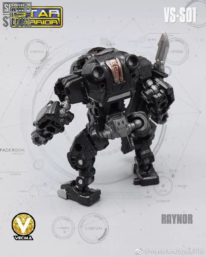 MechFansToys Vecma Toys VS-S01 Combat Squad Soldier & Raynor Set Of 2 4 MechFansToys Vecma Toys VS-S01 Combat Squad Soldier & Raynor Set Of 2 - Image 4