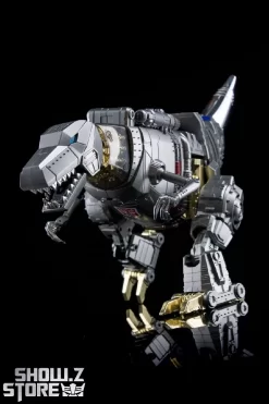 4th Party MP-08 King Grimlock Reximus Prime Oversized Stainless Steel Color Version -Sale Toys Online 7552391db3