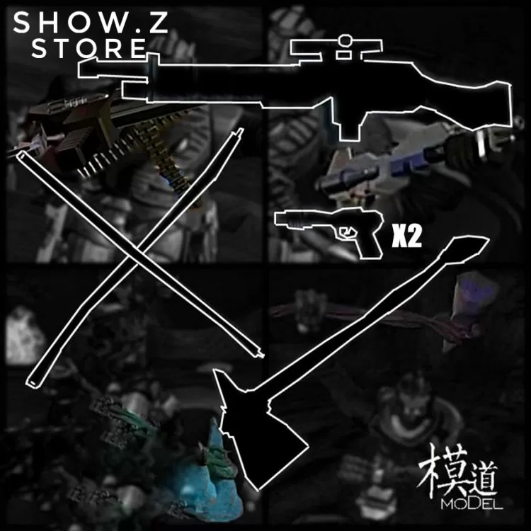 Model Model-005 MP-41 Dinobot Upgrade Kits 12 Model Model-005 MP-41 Dinobot Upgrade Kits - Image 12