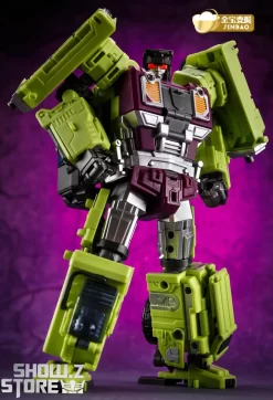 Jinbao DF03 Builder.D Devastator Green Version Set Of 6 Oversized Version -Sale Toys Online 792d6dc8d4