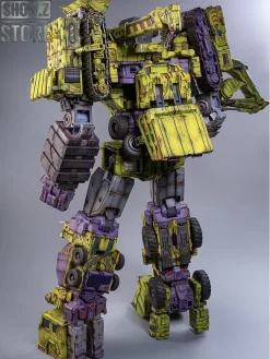 [Express Shipping] ToyWorld TW-C07G Constructor Devastator Old Green Battle Damage Version Set Of 6 -Sale Toys Online 79ec917715