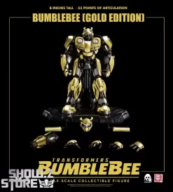 Threezero & Hasbro 3Z0294-EX Bumblebee Golden Version -Sale Toys Online 7cad2b12cc