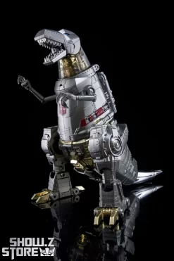 4th Party MP-08 King Grimlock Reximus Prime Oversized Stainless Steel Color Version -Sale Toys Online 891bf758af
