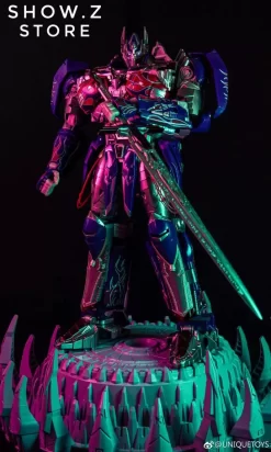 Unique Toys Display Base For R-02 Challenger Optimus Prime & R-03 Dragoon Megatron -Sale Toys Online 8ba8bd3771