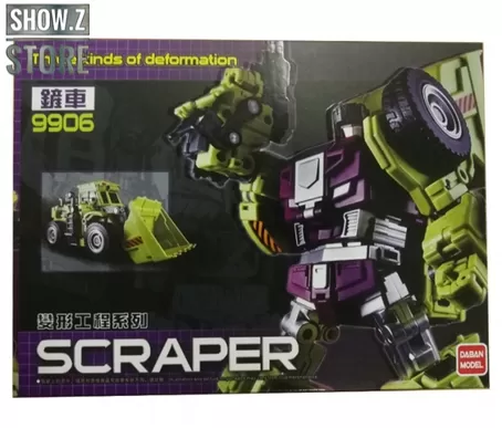 Daban Model DB 9906 Scraper Scrapper GT-01A GT01A Devastator Combiner 4 Daban Model DB 9906 Scraper Scrapper GT-01A GT01A Devastator Combiner - Image 4