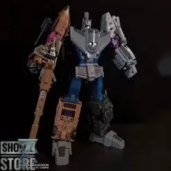 Zeta Toys ZA-08 Armageddon Bruticus Diecast Chest Version Full Set Of 5