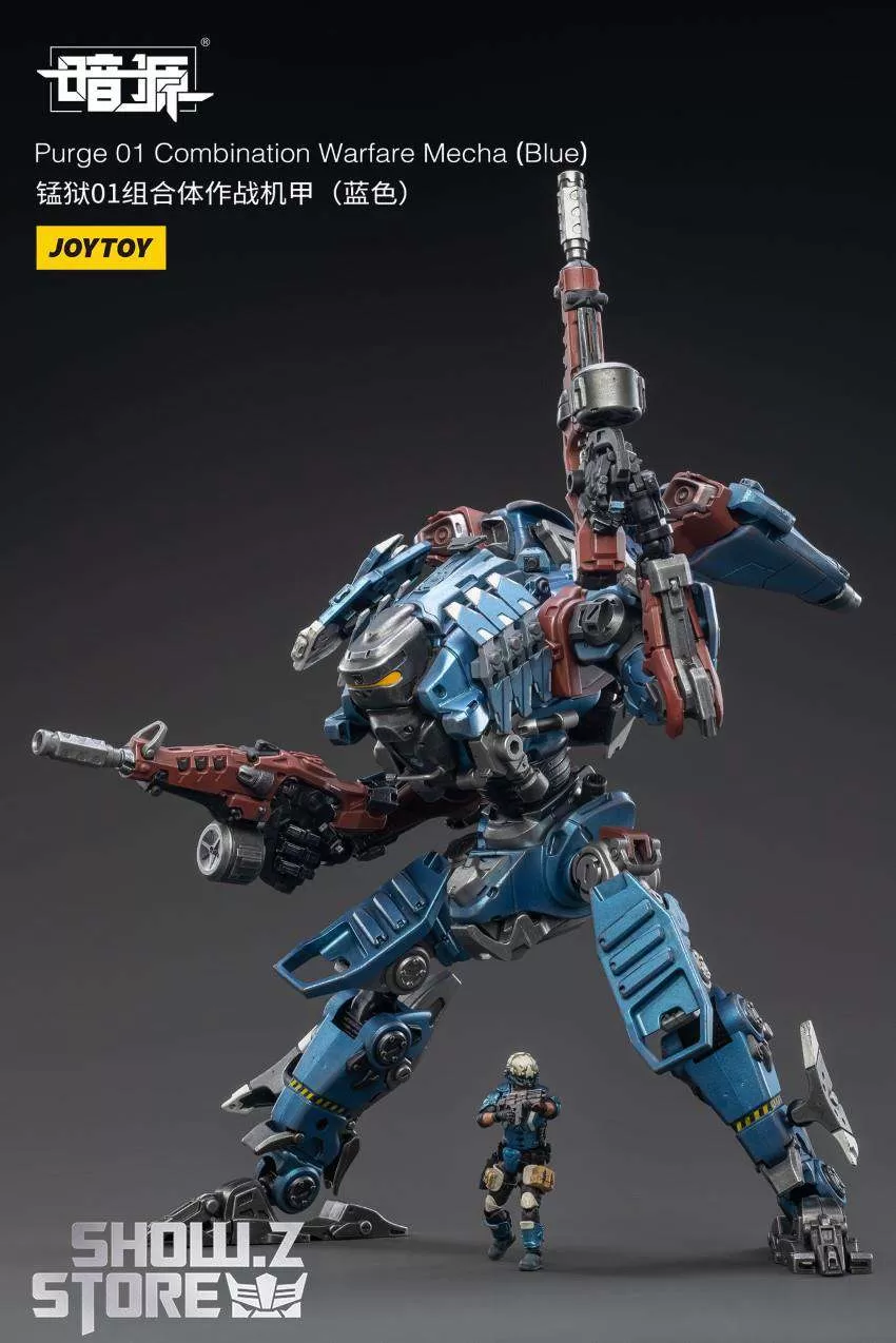 JoyToy Source 1/25 Purge 01 Combination Warfare Mecha Blue Version W/ Pilot 14 JoyToy Source 1/25 Purge 01 Combination Warfare Mecha Blue Version W/ Pilot - Image 14
