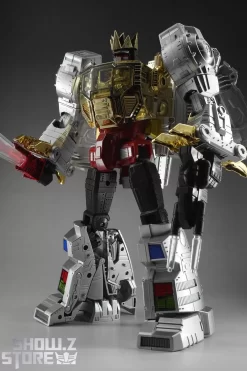 [Parts Not Working][Israel Buyer Only] 4th Party MP-08 MP08 King Grimlock Reximus Prime Oversized Metallic Version -Sale Toys Online a28441078e 1