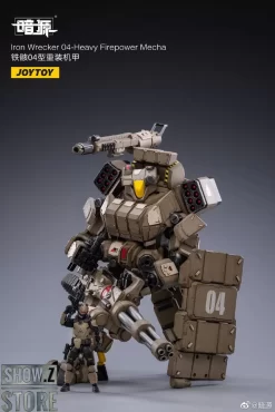 JoyToy Source 1/24 Iron Wrecker 04 Heavy Firepower Mecha W/ Pilot -Sale Toys Online a2ae8ecff9