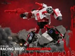 IronFactory EX-26A Racing Bros Annihilator Red Alert 23 IronFactory EX-26A Racing Bros Annihilator Red Alert -Sale Toys Online a38eccf897