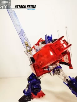 APC Toys APC-001 Attack Prime TFP Optimus Prime Clear Version W/ Black Wheels -Sale Toys Online a4fe4094b1