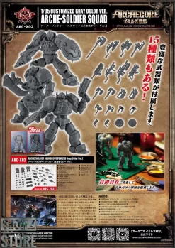 Toys Alliance ARC-X02 Arche-Soldier Squad Limited Gray Color Version -Sale Toys Online a694e786f5