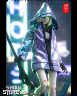 Snail Shell Dazzling Blue & Purple Cloth Coat For 1/10 & 1/12 Mecha Girl -Sale Toys Online a79f9a4657