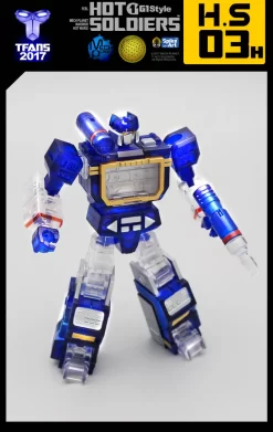 Mech Planet Hot Soldiers HS03H Mini Soundwave Clear Version -Sale Toys Online aaaf30f692