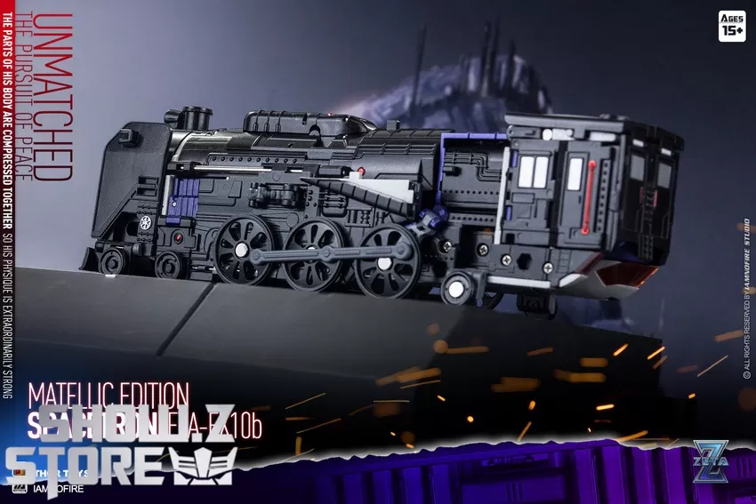 Zeta Toys EX-10B Spacetron Astrotrain Metallic Version 8 Zeta Toys EX-10B Spacetron Astrotrain Metallic Version - Image 8