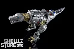 4th Party MP-08 King Grimlock Reximus Prime Oversized Stainless Steel Color Version -Sale Toys Online b2070906c5